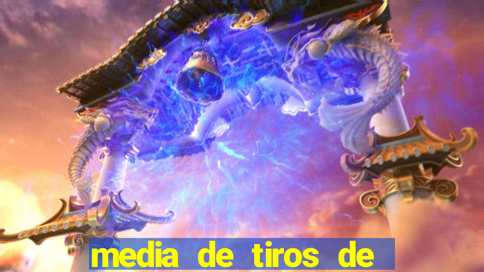 media de tiros de meta por jogo